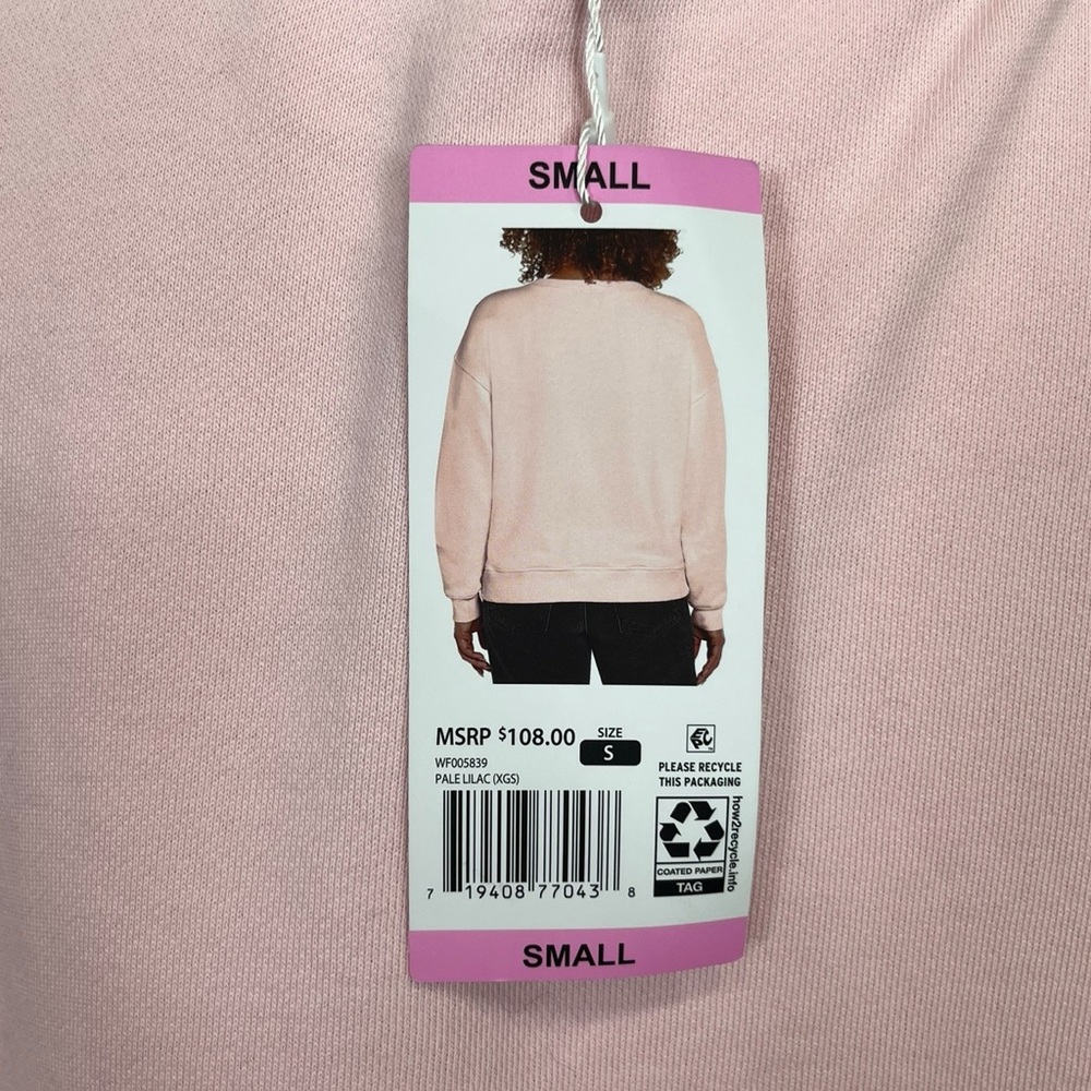 Wildfox “Brunch Club Every Day” Pink Graphic Crewneck Sweatshirt Various Sizes - Picture 6 of 7